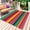 Green, variant on Mexican Style Outdoor Rug for Patio/Deck/Porch, Non-Slip Large Area Rug 6 x 9 Ft, Colorful Mexico Stripes Ombre Blue Indoor Outdoor Rugs Washable Area Rugs, Reversible Camping Rug Carpet Runner