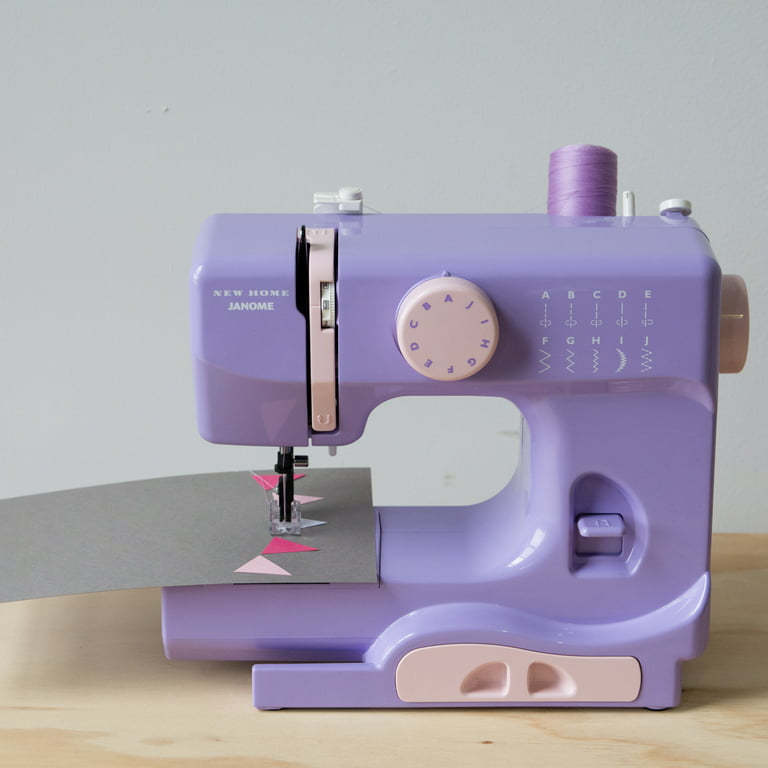 Janome Portable Sewing Machine- Lady Lilac