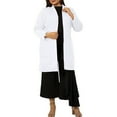thumbnail image 4 of Panda Uniform by HeedFit Unisex Doctor Lab Coat 37" – XL White, 4 of 8