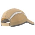 thumbnail image 5 of Minzimin Foldable Mesh Sports Cap with Reflective Stripe Breathable Sun Runner Cap, 5 of 7