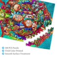 thumbnail image 3 of Rompecabezas de 300, 500 y 1000 piezas de Rick y Morty, divertido juego familiar, juguetes educativos de madera para niños y niñas, regalo para niños adultos, 3 of 8