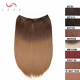 thumbnail image 2 of Sego Invisible Secret Wire in Real Hair Extensions One Piece Curly Wavy Straight Thick Hair Extension Synthetic Hairpieces for Women, 2 of 7