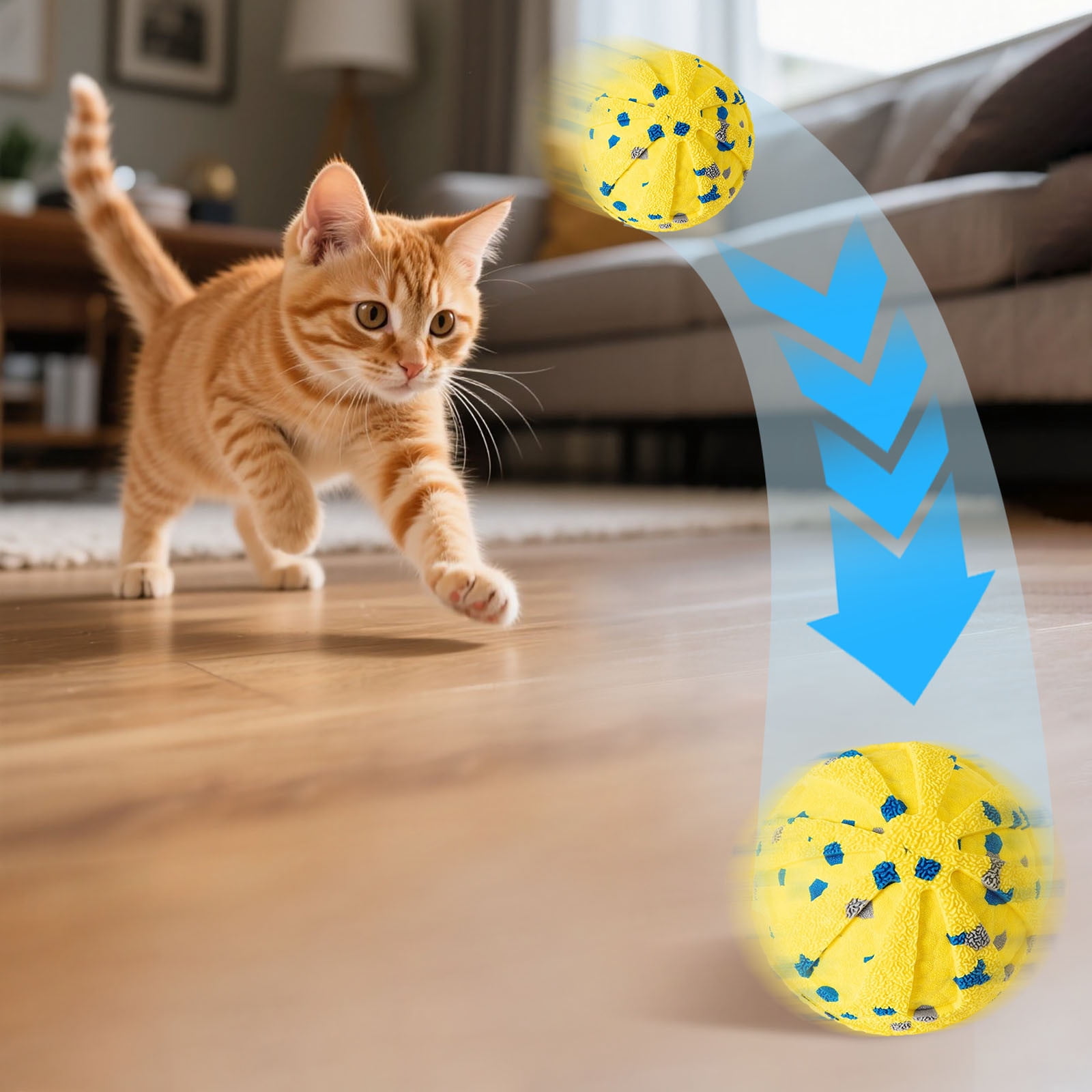 Pet Toys for Interactive Vibration Training Toy for Cats and Dogs Washable Energy Release Outdoor Indoor Soothing Entertainment