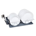 thumbnail image 2 of Kitchen Details 3 Piece Chrome Dishrack with Tray in Grey, 18.9" x 11.81" x 3.94", 2 of 3