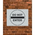 thumbnail image 2 of Do Not Enter Sign Stencil, 2 of 2