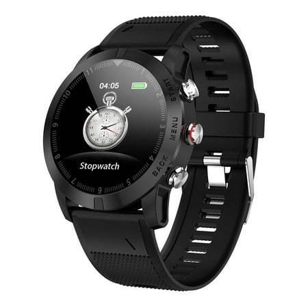 S10 Smart Watch 1.3 Inch Touch Screen IP68 Waterproof Sports Watch Heart Rate Sensor 350mAh