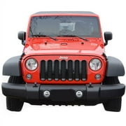 ABS Black Grille Tape-On for 07-17 Jeep Wrangler 1pc