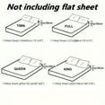 Apepal Home Decor Satin Solid Color Fitted Sheet Silk Feel Cool Imitation Silk Mattress
