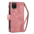 thumbnail image 7 of for Samsung Galaxy A12 5G Wallet Case with Card Holder for Women Men, Phone Case RFID Blocking PU Leather Flip Shockproof Cover with Shoulder+Wrist Strap Zipper Credit Card Slots Stand,Rosegold, 7 of 7