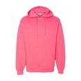 thumbnail image 2 of Independent Trading Co. Midweight Hooded Sweatshirt SS4500 Neon Pink M, 2 of 3