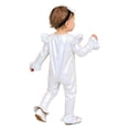 thumbnail image 2 of Miaeowve Toddler Baby Girls Metallic Romper Long Sleeve Ruffled Bodysuit Sparkly Birthday Party Outfit Ivory 12-18M, 2 of 7
