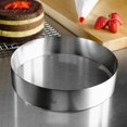 thumbnail image 2 of Fat Daddio's SSRD-1020 Stainless Steel Round Cake & Pastry Ring, 10 x 2 inch, 2 of 4