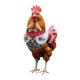 thumbnail image 4 of Adorno Navideño De Animales Para Exteriores, Gallina, Enchufe De Suelo, Adorno Navideño De Animales Para Exteriores, Enchufe De Suelo, Acrílico 2D, Enchufe Navideño De Animales, 4 of 4