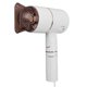 thumbnail image 5 of 1000W Foldable Hair Dryer Compact 3 Gears Adjustable Negative Ionic Hair Dryer for Desk White Golden EU Plug 220V, 5 of 5