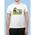 thumbnail image 2 of Borderline Paperwork T-Shirt Men -Wilfred Hildonen Designs, Male Medium, 2 of 4