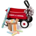 thumbnail image 3 of Radio Flyer My 1st Wagon 2-in-1 Walker & Pull Wagon with Bubbles and Chalk for Toddlers Ages 1-4, Red, 3 of 9