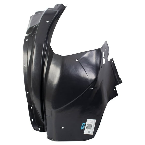 TRQ Front Left Rearward Inner Fender Liner Black Drivers Side Fits Select 2013-2016 GMC Acadia 2017 Acadia Limited 2007-2010 Saturn Outlook GM1248207
