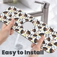 thumbnail image 6 of Sikiie Rottweiler Splash Guard for Sink Faucet-1 PC Super Absorbent Fast Drying Mat Sink Gadgets-Splash Guard for Kitchen, Sink Mat, 6 of 7