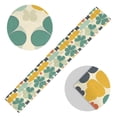 thumbnail image 5 of Yayeee Table Runner 70 inches Long Home Kitchen Dinning Party Decoration, Beige Clover Pattern, 5 of 7