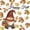 Style 2, variant on Tchckioa Happy Fall Shower Curtain for Bathroom,Waterproof Hooks Bath Curtain,Leaves Gnome,72x72