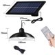 thumbnail image 5 of Luces colgantes solares, lámpara colgante solar de doble cabezal para interiores y exteriores, lámpara colgante LED con control remoto para jardín, patio, pasillo, pasarela, camino, garaje,, 5 of 5