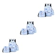 thumbnail image 2 of Sonducket unisex cómoda y duradera para la escuela Mochilas escolares espaciosas y de moda Gato blanco Type1 NO1, 2 of 6