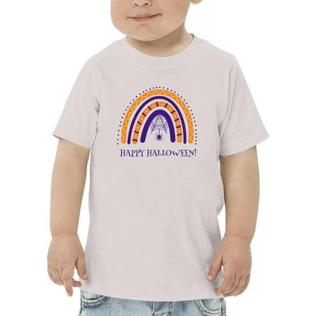 

Halloween Rainbow With Cobweb. T-Shirt Toddler -Image by Shutterstock 3 Toddler