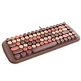 thumbnail image 1 of Mofii Candy M Wired Mechanical Keyboard 84 Keys Gaming Keyboard with Blue Switch White Backlight, 1 of 8