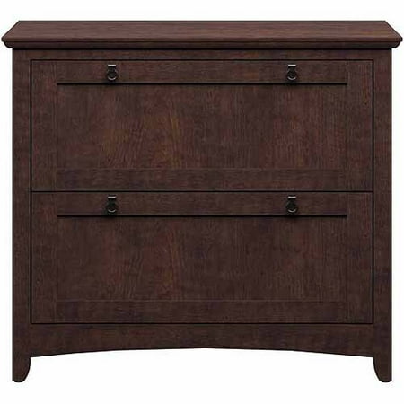 Bush Furniture Buena Vista Lateral File Cabinet in Madison (Best Hardware For Cherry Cabinets)