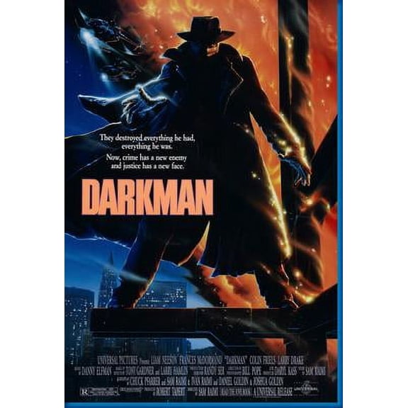 Darkman Movie Poster 24x36 Unframed, Age: Adults, Rectangle Best Posters