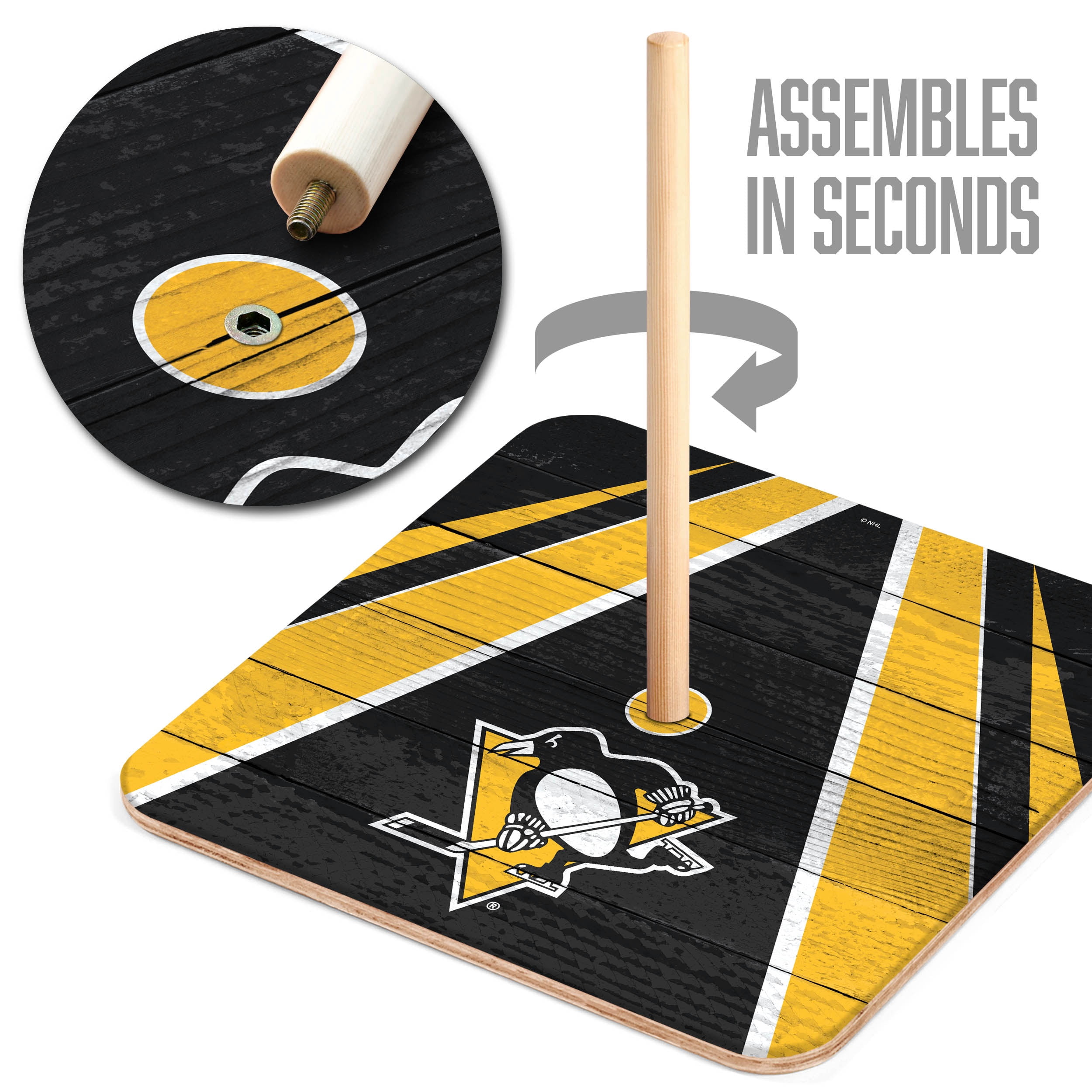 YouTheFan NHL Pittsburgh Penguins HorseShoe Bags