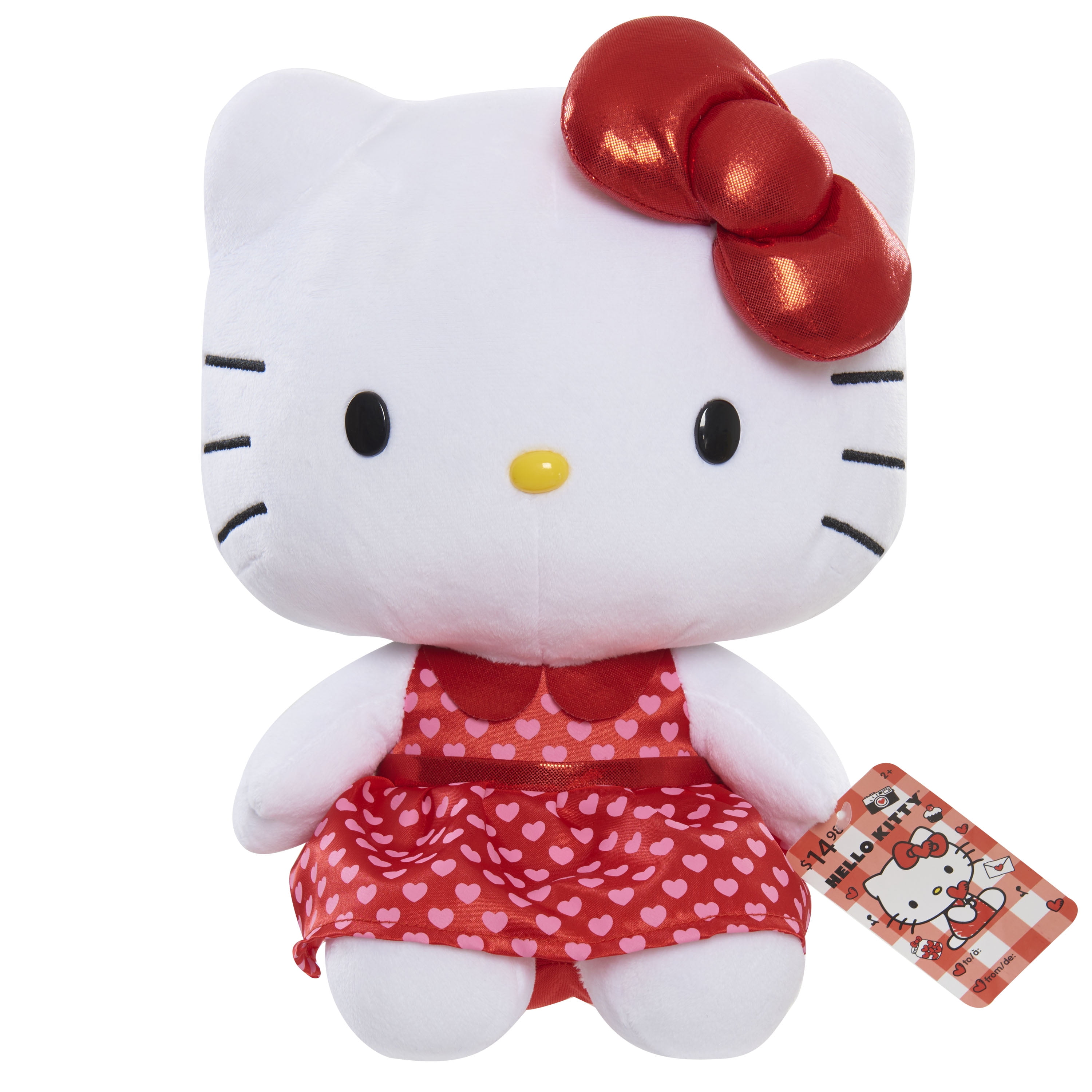 hello kitty valentines day plush