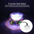 thumbnail image 4 of Fountain Mist Maker, Wide Application With Power Adapter Atomizer For Rockery Indoor Or Outdoor Fountain Pond Water Feature, 4 of 8