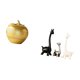 thumbnail image 5 of Escultura De Jirafa De Resina Moderna, Adorno Creativo De Fruta Para Mesa, Estantería, Comedor, Dormitorio, Oficina, 5 of 8