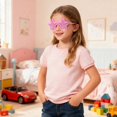 thumbnail image 7 of Wutalume Five-Pointed Star Shaped Sunglasses, Trendy Funny Fashion Sun Glasses for Beach, Party, and Photo Props, UV Protection, Unisex Novelty Eyewear for Costume & Fun,pink, 7 of 7