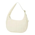 thumbnail image 3 of Bolso de mano acolchado de moda para mujer, ideal para el trabajo, viajes y citas. Beige, 3 of 9