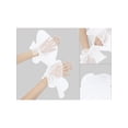 thumbnail image 3 of INSPIRE CHIC Women's Lace Fingerless Gloves Wrist Length Wedding Elegant White Ruffled Floral Gloves for Bridal Party Gloves White-6(With elasticity), 3 of 5