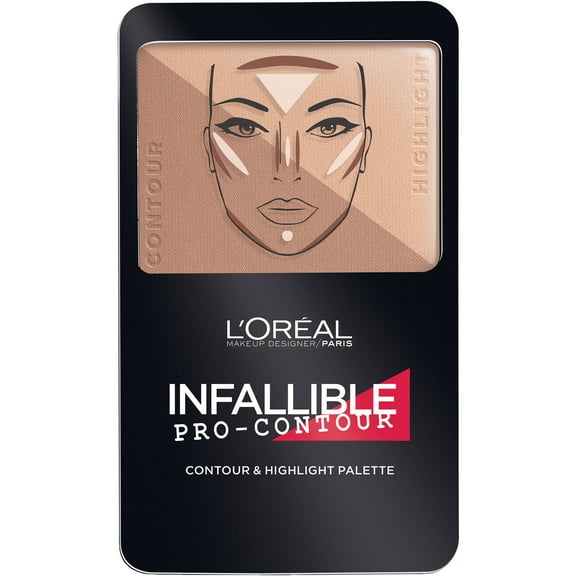 L'Oreal Paris Infallible Pro Contour Palette, Medium