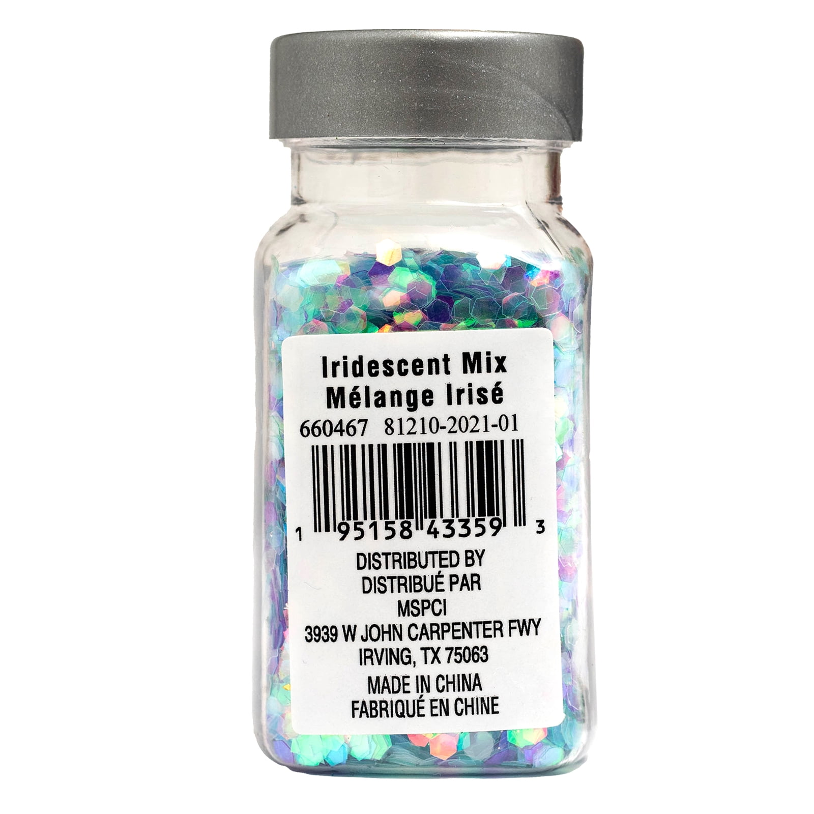 Recollections Iridescent Mix Specialty Glitter, 0.7oz., 12 Pack