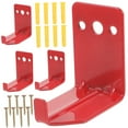 thumbnail image 5 of UPOUART 4Pcs Red Fire Extinguisher Wall Holder Brackets Sturdy Easy Install for Home Use, 5 of 8
