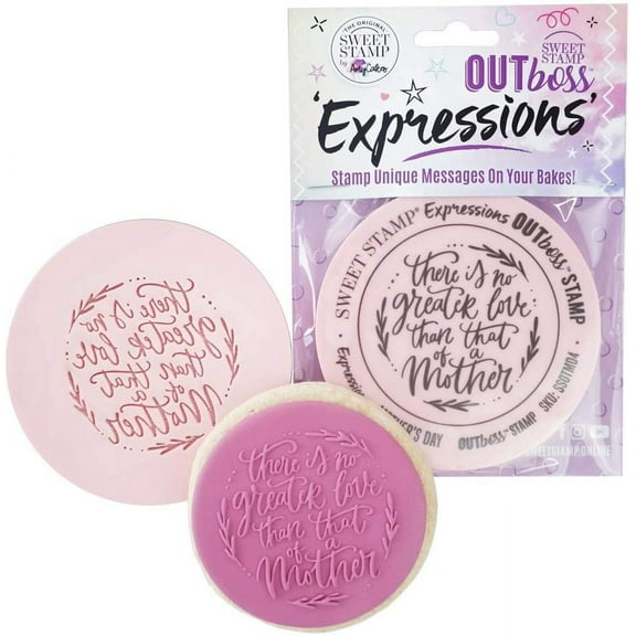 Sweet Stamp by AmyCakes Outboss Plastic Expression Stamp, Appreciation Best Mom Ever