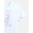 thumbnail image 3 of Wonder Nation Girls' Sweet Treat Graphic Tee with Short Sleeves, Sizes 4-18, 3 of 3