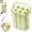Green, variant on Silicone Ice Stick Tray With Storage Caddy, 6/12 Pcs Reusable Narrow Ice Cube Tray With Lid, Easy Release Silicone Mold for Water Bottles, Infused Water & Frozen Treats.