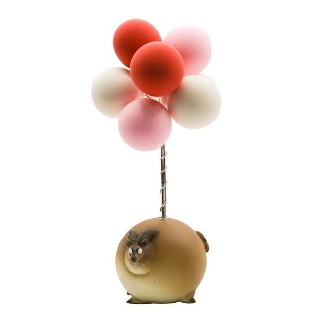 Espejo Retrovisor De Coche, Adorno Colgante De Globos De Animales Bonitos, Colgante Artesanal De Resina Para Decoración De Puerta Y Ventana De Coche Speravity HA039931-08