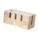 thumbnail image 4 of Caja de gestión de cables, oculta y cubre cables, estación, soporte para cables, caja de regleta, ocultador para regletas, enrutador, oficina en casa, 4 of 9
