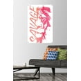 thumbnail image 2 of Savage Lion Wall Poster with Push Pins, 22.375" x 34", 2 of 3