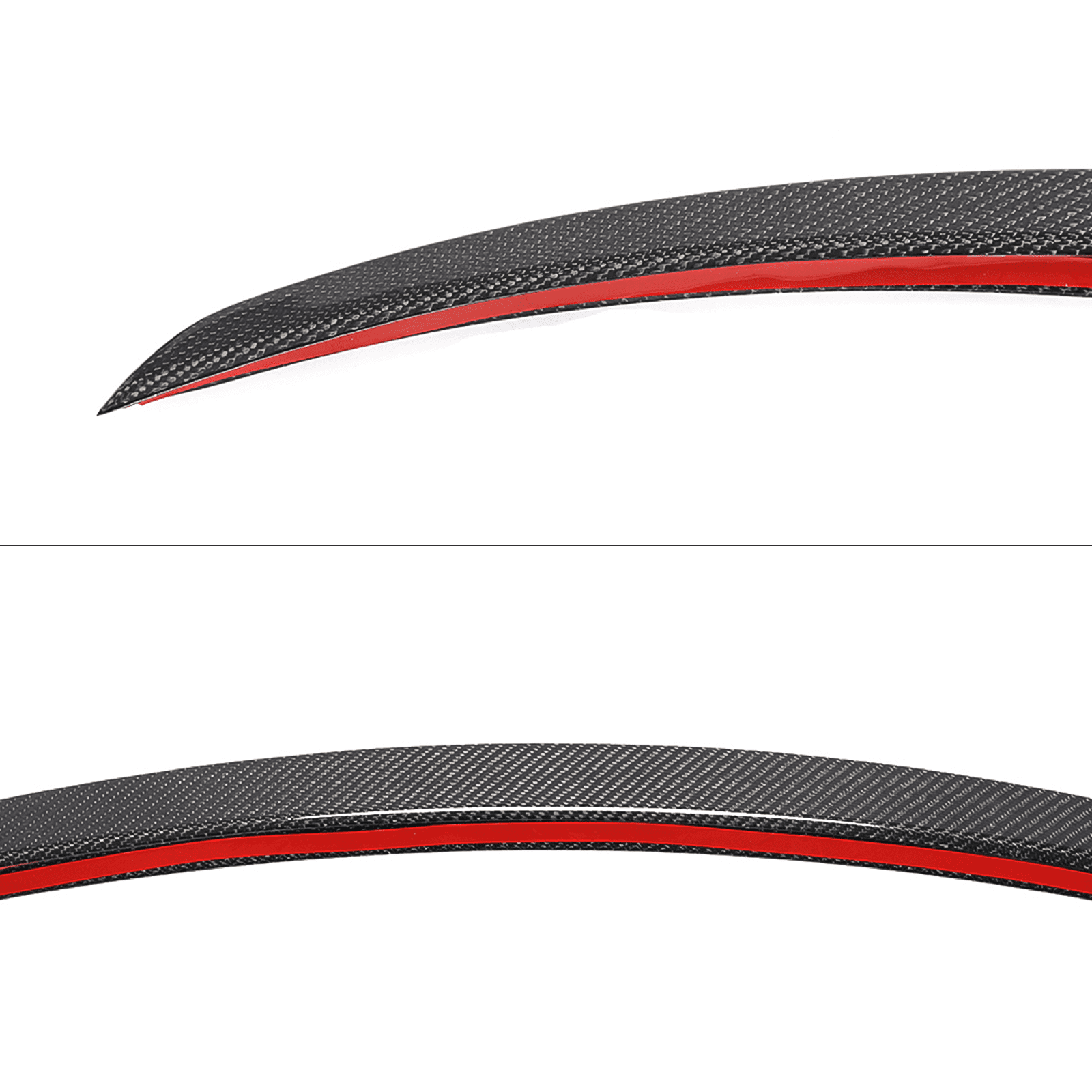 Ikon Motorsports Trunk Spoiler Wing for 2020-2025 Tesla Model Y OE Style Carbon Fiber