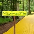 thumbnail image 4 of Funny Metal Follow The Yellow Brick Road Street Sign Movie Wizard of Oz Wall Art Home Theater Room Decor, 4 of 4