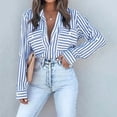 thumbnail image 2 of POETANCE Super Soft Wrinkle Free Button Down Shirts for Women Formal Work Dress Blouses Tops Womens Button Down Shirts Boyfriend Long Sleeve Oversized Blouses Tops Clearance sale Oversized T-shirts S, 2 of 5