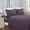 Eggplant Purple, variant on Elegant Comfort Delilah Polkadot 6-Piece Set, Cozy, Fade & Wrinkle Resistant, 1500 Thread Count Deep Pocket Fitted Sheet Featuring Smart Pockets, Polkadot Sheet Set, King, Baby Blue